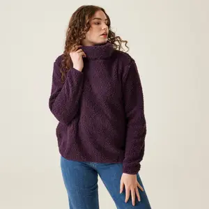 Flauschiger Rollkragenpullover für Damen Regatta Ria image-1