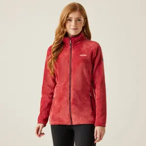 Zipped fluffy fleece for women Regatta Lakara image-1
