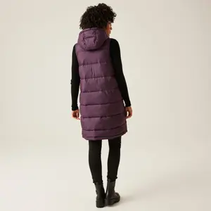 Chaleco sin mangas con capucha largo mujer Regatta Ganella image-4