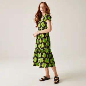 Vestido midi con volantes mujer Regatta Orla Kiely image-2