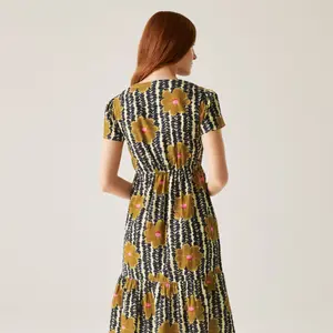 Vestido midi con volantes mujer Regatta Orla Kiely image-4