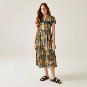 Vestido midi con volantes mujer Regatta Orla Kiely image-2