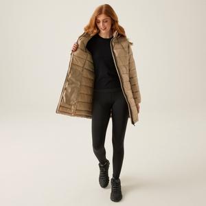 Dames pufferjack met capuchon Regatta Starler image-3