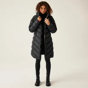 Plumífero acolchado con capucha para mujer Regatta Andia II image-2