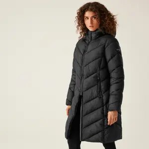 Plumífero acolchado con capucha para mujer Regatta Andia II image-4