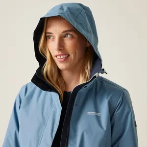 Damen Regenjacke mit Kapuze Regatta Blanchet II image-5