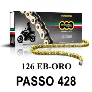 Motorcycle chain Regina 126eb-oro image-0