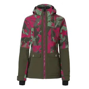 Girls' hooded ski jacket Rehall LILLY-R image-0