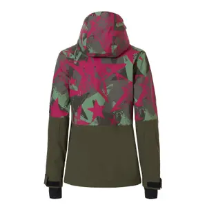 Girls' hooded ski jacket Rehall LILLY-R image-1