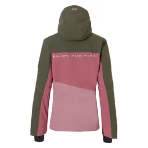 Women's hooded ski jacket Rehall IZZIE-R SMU image-1