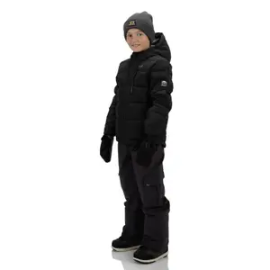 Children's hooded ski jacket Rehall HERALD-R image-2