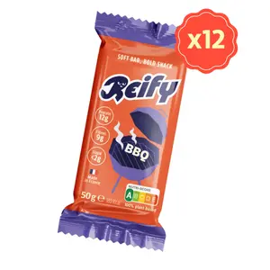Salzige Proteinriegel Reify Saveur BBQ (x12) image-0