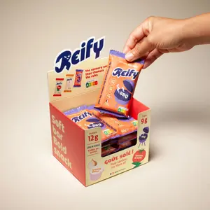 Salzige Proteinriegel Reify Saveur BBQ (x12) image-2