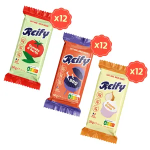 Pack salzige Proteinriegel Reify 3 saveurs (x12) image-1