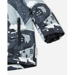 Children's winter jacket Reima Portit image-3