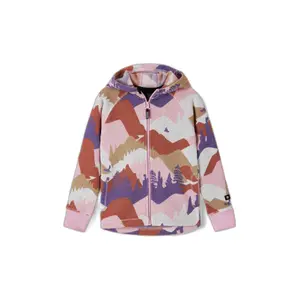 Children's zip-up hooded fleece Reima Northern image-0