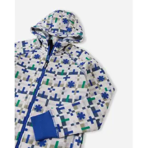 Children's zip-up hooded fleece Reima Northern image-2