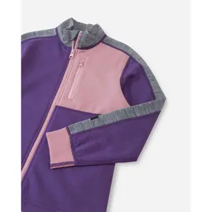 Children's zipped fleece Reima Merin image-2
