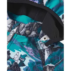 Baby waterproof hooded jacket Reima Moomin Vantti image-5