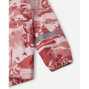 Children's fleece-lined waterproof jacket Reima Koski image-3