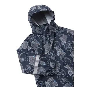 Waterproof jacket for children Reima Vesi image-3