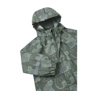 Waterproof jacket for children Reima Vesi image-3