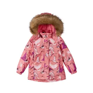 Baby girl waterproof jacket Reima Reima tec Kiela image-1