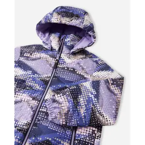 Hooded winter puffer jacket for kids Reima Fossila image-2
