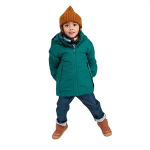 Insulated kids' waterproof hooded jacket Reima Falkki image-1