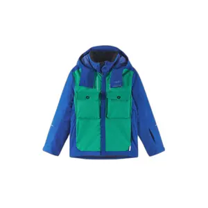 Hooded winter puffer jacket for kids Reima Ahmaoja image-0