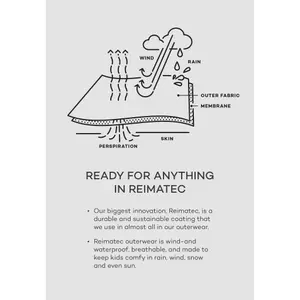 Baby rain Trousers Reima Hauskin image-6