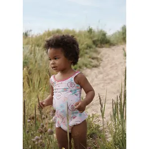 Baby girl 1-piece swimsuit Reima Korfu image-3