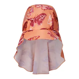 Girl's sun cap Reima Mustekala image-1