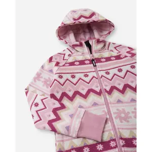 Children's hooded fleece Reima Northern image-4