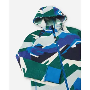 Children's hooded fleece Reima Northern image-6