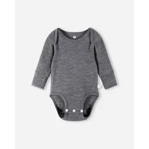 Wool baby bodysuit Reima Merino Utu image-0