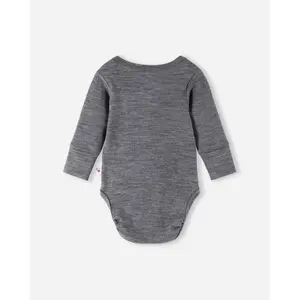 Wool baby bodysuit Reima Merino Utu image-1