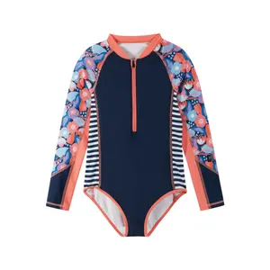 1-piece swimsuit for girls Reima Aalloilla image-0