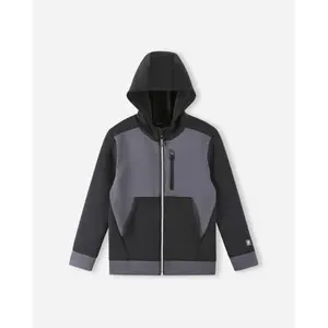 Hooded sweatshirt with zipper Reima Lupsakka image-1