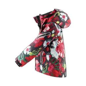 Waterproof winter jacket for girls Reima Reima tec Roxana image-1