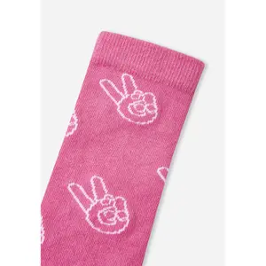 Children's mid-calf socks Reima Peace image-2