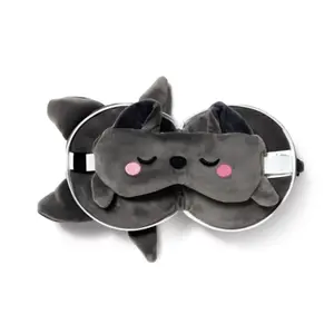 Reise-Kissen 2 in 1 Dexter die Fledermaus Kind Relaxeazzz image-1