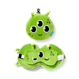 Reise-Kissen 2 in 1 Alien Raumfahrt Patrouille für Kinder Relaxeazzz image-0