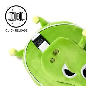 Reise-Kissen 2 in 1 Alien Raumfahrt Patrouille für Kinder Relaxeazzz image-4