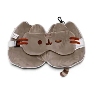 Reise-Kissen 2 in 1 Kind Relaxeazzz Pusheen Chat avec Lunettes de soleil image-1