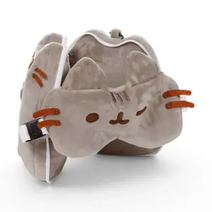 Reise-Kissen 2 in 1 Kind Relaxeazzz Pusheen Chat avec Lunettes de soleil image-3