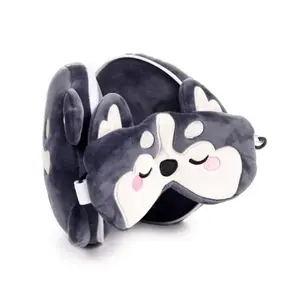 Reise-Kissen 2 in 1 Luna der Husky Kind Relaxeazzz image-2