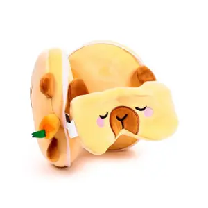 Reise Kissen 2 in 1 Duke der Capybara Kind Relaxeazzz image-3