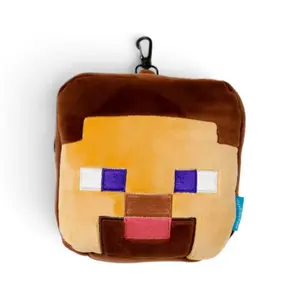 Poduszka podróżna 2 w 1 dla dziecka Relaxeazzz Steve - Minecraft image-1