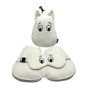 Poduszka podróżna 2 w 1 dla dziecka Relaxeazzz Moomin